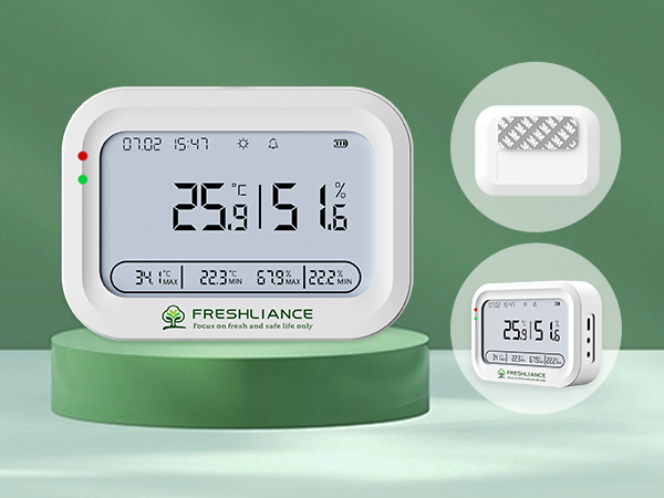 COEUS-WIFI Temperature Humidity Data Logger for Cigar