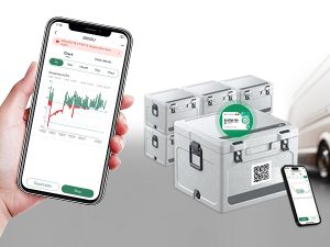 Cost-effective blood bag Bluetooth temperature data logger