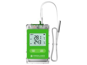 Shipping temperature monitoring using a 4G temperature humidity monitor