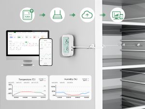 Can refrigerators be used for real-time temperature monitoring